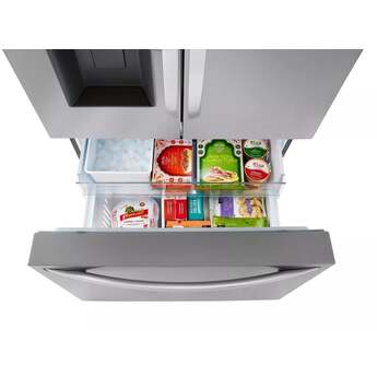 LG LRFXS3106S  36 Inch PrintProof Stainless Steel French Door Refrigerator — thumbnail 6