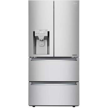 LG LRMXC1803S 33 Inch Stainless Steel Counter Depth French Door Refrigerator — thumbnail 24