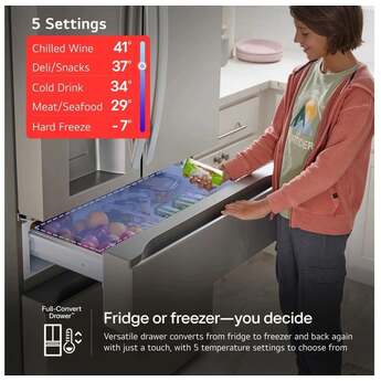 LG LRMXS3006S  Stainless Steel French Door Refrigerator — thumbnail 17