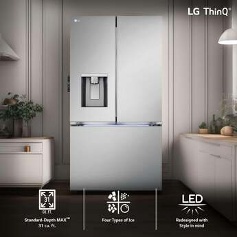LG LRYXS3106S 36 Inch French Door Refrigerator — thumbnail 11