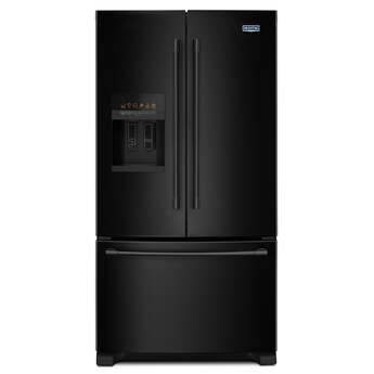 Maytag 36" 25.0 cu. ft. Black French Door Refrigerator - ADA Compliant