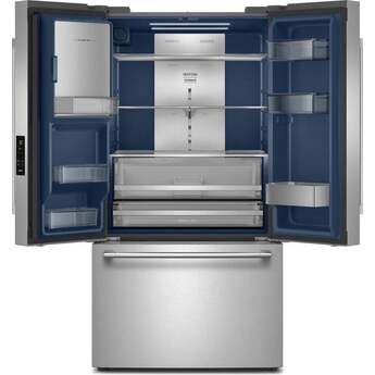 Maytag 36 Inch 30 Cu. Ft. XL Capacity French Door Bottom Mount Refrigerator with In-Door-Ice Dispensing System: Stainless Steel — thumbnail 17