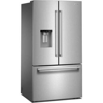 Maytag 36 Inch 30 Cu. Ft. XL Capacity French Door Bottom Mount Refrigerator with In-Door-Ice Dispensing System: Stainless Steel — thumbnail 24