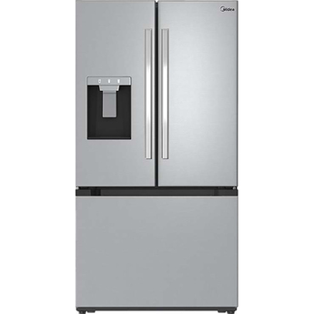 29.3 CuFt French Door Bottom Freezer Refrigerator in Stainless Steel