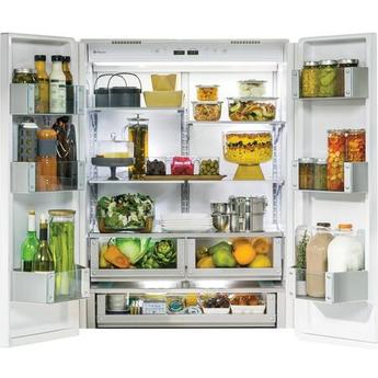 Monogram ZIPP360NHSS 36 Inch Stainless Steel Built In Counter Depth French Door Refrigerator — thumbnail 2
