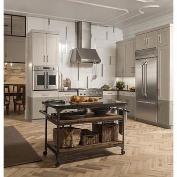 Monogram ZIPP360NHSS 36 Inch Stainless Steel Built In Counter Depth French Door Refrigerator — thumbnail 8