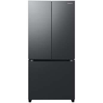 Samsung RF18A5101MT 33 Inch 18 Cu.Ft. 3-Door French Door Refrigerator Matte Black