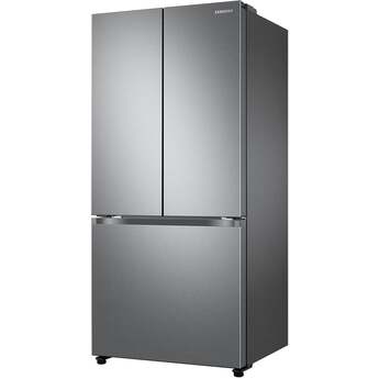 Samsung 18 cu. ft. Smart Counter Depth 3-Door French Door Refrigerator: Stainless Look — thumbnail 10