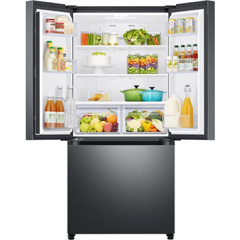 Samsung RF18A5101SG French Door Refrigerator, in Black Stainless Steel — thumbnail 15