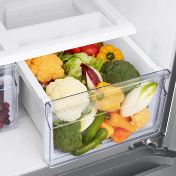Samsung RF18A5101SR French Door Refrigerator, in Stainless Steel — thumbnail 2