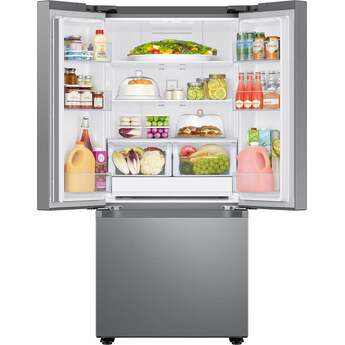 Samsung 30 inch 22 Cu. Ft. French Door Refrigerator: Stainless Steel — thumbnail 11