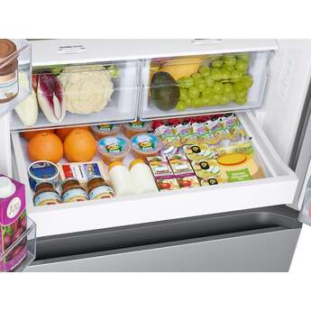 Samsung 30 inch 22 Cu. Ft. French Door Refrigerator: Stainless Steel — thumbnail 6