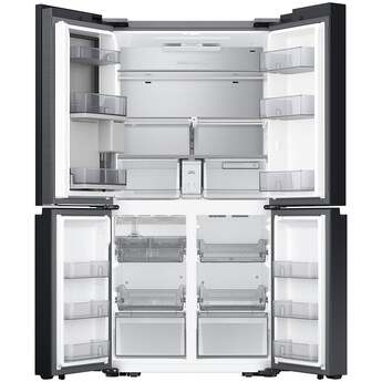 Samsung 36 Inch Smart Counter-Depth 4-Door Flex™ French Door Refrigerator with 23 cu. ft. Capacity, FlexZone™, Beverage Center™, UV Deodorizing Filter, Wi-Fi Enabled, Dual Ice Maker, Door Alarm, Auto Open Door, Slide-In Shelf, and ENERGY STAR®: Fingerprint Resistant Stainless Steel — thumbnail 29