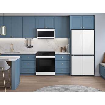 Samsung 36 Inch Smart Counter-Depth 4-Door Flex™ French Door Refrigerator with 23 cu. ft. Capacity, FlexZone™, Beverage Center™, UV Deodorizing Filter, Wi-Fi Enabled, Dual Ice Maker, Door Alarm, Auto Open Door, Slide-In Shelf, and ENERGY STAR®: Fingerprint Resistant Stainless Steel — thumbnail 46