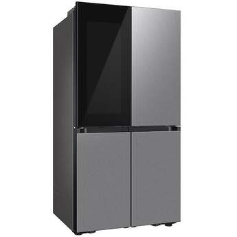 Samsung 36 Inch Counter Depth Smart 4-Door Flex™ French Door Refrigerator with 23 cu. ft. Capacity, FlexZone™, Beverage Zone™, Slide-In Shelf, Wi-Fi Enabled, Dual Ice Maker, Auto Open Door, Door Alarm, ADA Compliant, and ENERGY STAR®: Fingerprint Resistant Stainless Steel — thumbnail 26