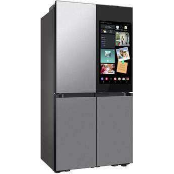 Samsung 36 Inch Counter Depth Smart 4-Door Flex™ French Door Refrigerator with 23 cu. ft. Capacity, AI Family Hub+™, AI Vision Inside™, UV Deodorizing Filter, FlexZone™, Beverage Center™, Auto Open Door, Dual Ice Maker, and ENERGY STAR®: Fingerprint Resistant Stainless Steel — thumbnail 25