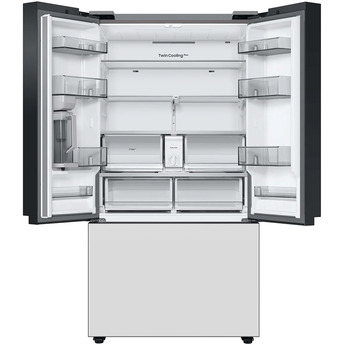 Samsung RF24BB620012 BESPOKE Series 36 Inch White Glass Counter Depth French Door Refrigerator — thumbnail 11