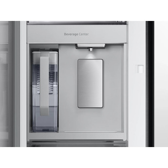 Samsung RF24BB660012 BESPOKE Series 36 Inch White Glass Counter Depth French Door Refrigerator — thumbnail 10