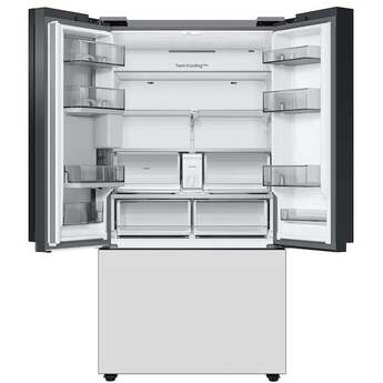 Samsung RF24BB660012 BESPOKE Series 36 Inch White Glass Counter Depth French Door Refrigerator — thumbnail 12