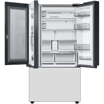 Samsung RF24BB660012 BESPOKE Series 36 Inch White Glass Counter Depth French Door Refrigerator — thumbnail 20