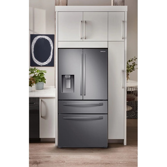 Samsung 36" 22.6 cu.ft. Fingerprint Resistant Black Stainless Steel Counter Depth French Door Refrigerator - Energy Star — thumbnail 4