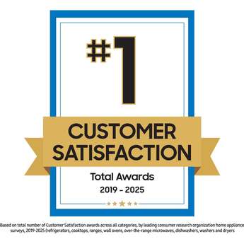 Samsung 33 Inch Freestanding 3-Door French Door Refrigerator with 25 cu. ft. Total Capacity, Slide-in Shelf, Power Cool & Power Freeze, Auto Ice Maker, AI Energy Mode, Wi-Fi, ADA Compliant, and Energy Star Rated: Fingerprint Resistant Stainless Steel — thumbnail 10