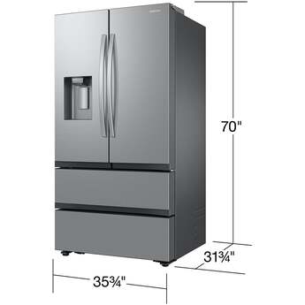 Samsung RF26CG7400SR Stainless Steel Counter Depth French Door Refrigerator — thumbnail 15