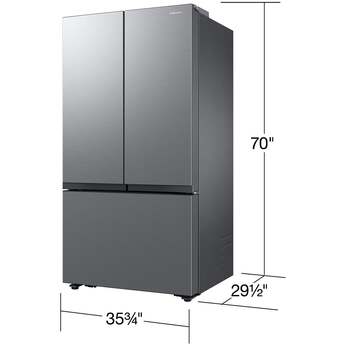 Samsung RF27CG5010S9 Stainless Steel Counter Depth French Door Refrigerator — thumbnail 3