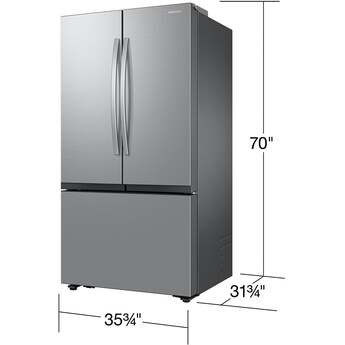 Samsung RF27CG5100SR Stainless Steel Counter Depth French Door Refrigerator — thumbnail 11