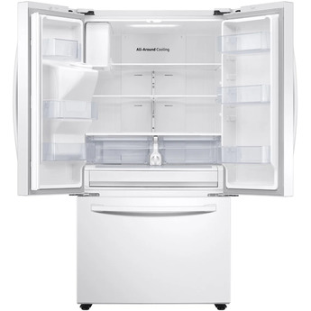 Samsung 36" 27 cu.ft. White French Door Refrigerator - Energy Star — thumbnail 3