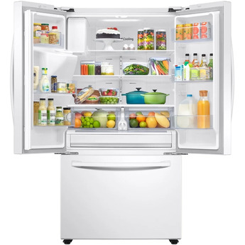 Samsung 36" 27 cu.ft. White French Door Refrigerator - Energy Star — thumbnail 4