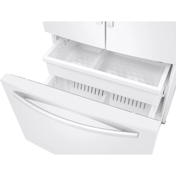 Samsung 36" 27 cu.ft. White French Door Refrigerator - Energy Star — thumbnail 6