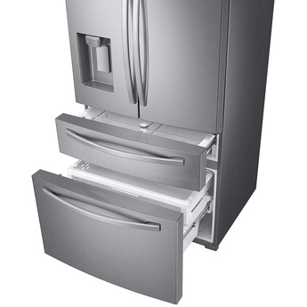Samsung 36" 28 cu.ft. Fingerprint Resistant Stainless Steel French Door Refrigerator - Energy Star — thumbnail 4