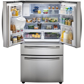 Samsung 36" 28 cu.ft. Fingerprint Resistant Stainless Steel French Door Refrigerator - Energy Star — thumbnail 5
