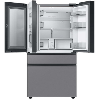 Samsung RF29BB8600QL BESPOKE Series 36 Inch Stainless Steel French Door Refrigerator — thumbnail 5