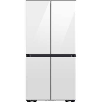 Samsung 36 Inch Smart 4-Door Flex™ French Door Refrigerator with 29 cu. ft. Capacity, FlexZone™, Beverage Center™, UV Deodorizing Filter, Wi-Fi Enabled, Dual Ice Maker, Door Alarm, Auto Open Door, Slide-In Shelf, and ENERGY STAR®: Panel Ready