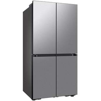 Samsung 36 Inch Smart 4-Door Flex™ French Door Refrigerator with 29 cu. ft. Capacity, FlexZone™, Beverage Center™, UV Deodorizing Filter, Wi-Fi Enabled, Dual Ice Maker, Door Alarm, Auto Open Door, Slide-In Shelf, and ENERGY STAR®: Stainless Steel — thumbnail 16