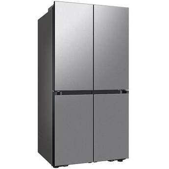 Samsung 36 Inch Smart 4-Door Flex™ French Door Refrigerator with 29 cu. ft. Capacity, FlexZone™, Beverage Center™, UV Deodorizing Filter, Wi-Fi Enabled, Dual Ice Maker, Door Alarm, Auto Open Door, Slide-In Shelf, and ENERGY STAR®: Stainless Steel — thumbnail 20