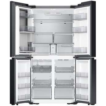 Samsung 36 Inch Smart 4-Door Flex™ French Door Refrigerator with 29 cu. ft. Capacity, FlexZone™, Beverage Center™, UV Deodorizing Filter, Wi-Fi Enabled, Dual Ice Maker, Door Alarm, Auto Open Door, Slide-In Shelf, and ENERGY STAR®: Stainless Steel — thumbnail 23