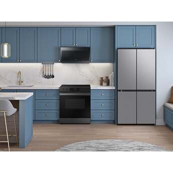 Samsung 36 Inch Smart 4-Door Flex™ French Door Refrigerator with 29 cu. ft. Capacity, FlexZone™, Beverage Center™, UV Deodorizing Filter, Wi-Fi Enabled, Dual Ice Maker, Door Alarm, Auto Open Door, Slide-In Shelf, and ENERGY STAR®: Stainless Steel — thumbnail 24