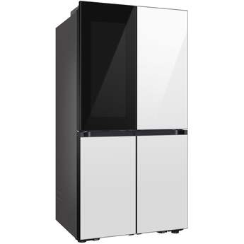 Samsung 36 Inch Smart 4-Door Flex™ French Door Refrigerator with 29 cu. ft. Capacity, FlexZone™, Beverage Zone™, UV Deodorizing Filter, Wi-Fi Enabled, Dual Ice Maker, Door Alarm, Auto Open Door, Slide-In Shelf, and ENERGY STAR®: White Glass — thumbnail 10
