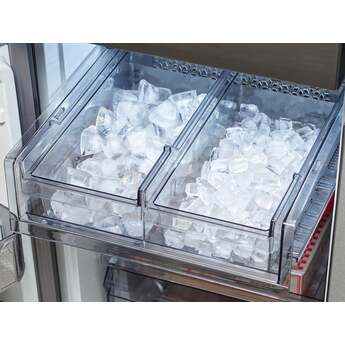 Samsung 36 Inch Smart 4-Door Flex™ French Door Refrigerator with 29 cu. ft. Capacity, AI Family Hub+™, AI Vision Inside™, FlexZone, Beverage Center™, Auto Open Door, Dual Ice Maker, ADA Compliant, and ENERGY STAR®: White Glass — thumbnail 21