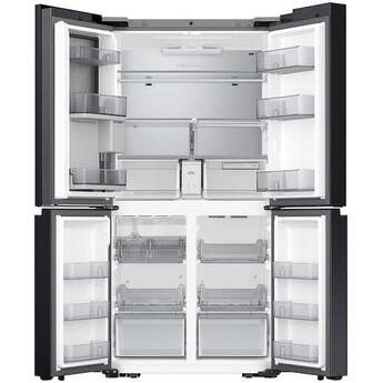 Samsung 36 Inch Smart 4-Door Flex™ French Door Refrigerator with 29 cu. ft. Capacity, AI Family Hub+™, AI Vision Inside™, FlexZone, Beverage Center™, Auto Open Door, Dual Ice Maker, ADA Compliant, and ENERGY STAR®: White Glass — thumbnail 38