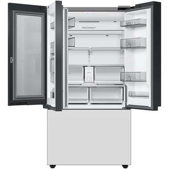 Samsung RF30BB660012 BESPOKE Series 36 Inch White Glass French Door Refrigerator — thumbnail 17