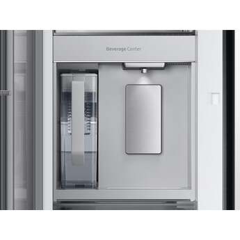 Samsung RF30BB69006M BESPOKE Series 36 Inch White Glass over Grey Glass French Door Refrigerator — thumbnail 8