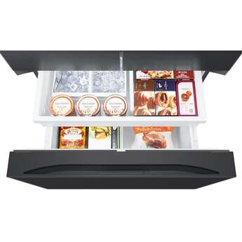 Samsung RF32CG5100MT Matte Black Steel French Door Refrigerator — thumbnail 11