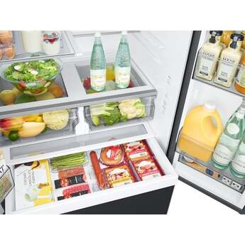 Samsung RF32CG5100MT Matte Black Steel French Door Refrigerator — thumbnail 5