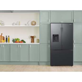 Samsung RF32CG5400MT Matte Black Steel French Door Refrigerator — thumbnail 10