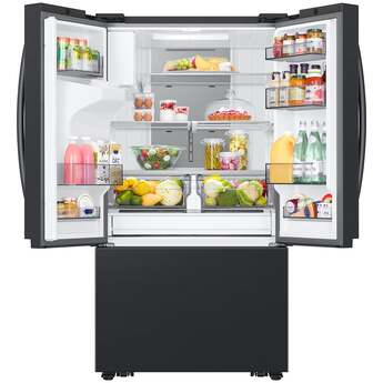 Samsung RF32CG5400MT Matte Black Steel French Door Refrigerator — thumbnail 6