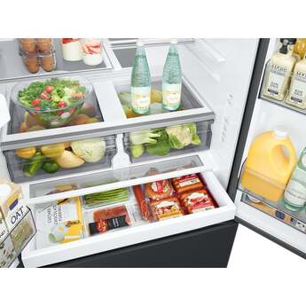 Samsung RF32CG5400MT Matte Black Steel French Door Refrigerator — thumbnail 9
